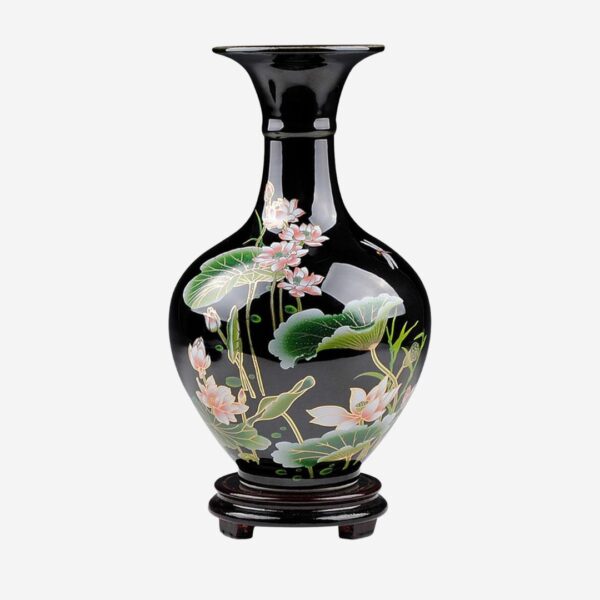 Meightai 9.45'' China Style Decorative Vase-B08L9P2K85
