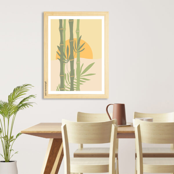 BAM-BOO-ART-1 Bamboo Wall Art