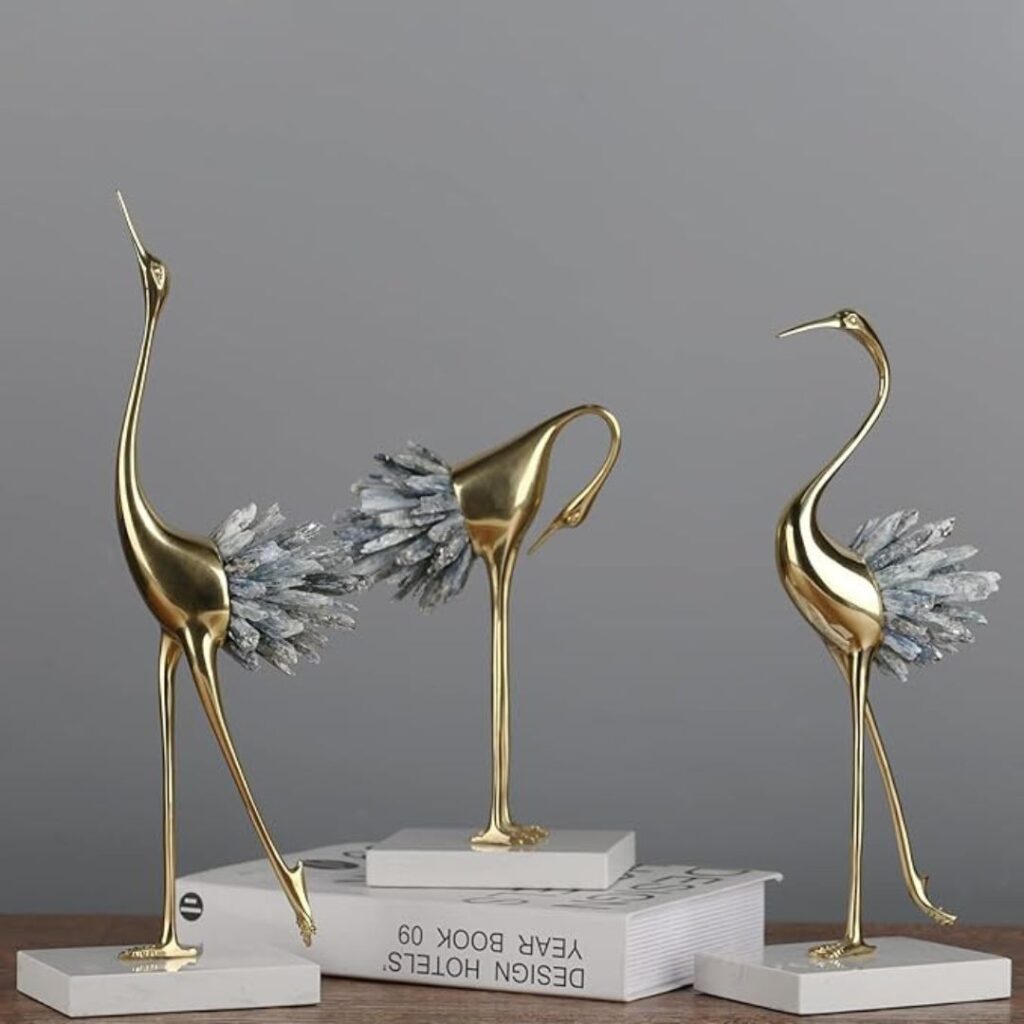 Brass cranes
