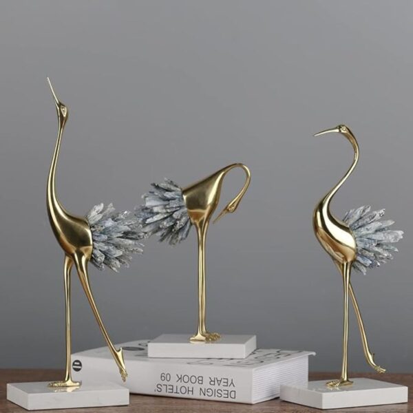 Brass cranes