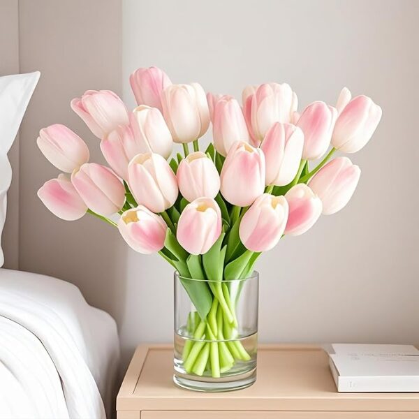 Pink tulips