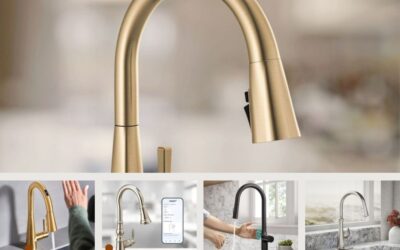 5 Super Stylish Touch-Activated Kitchen Faucets with Pull-Down Sprayer