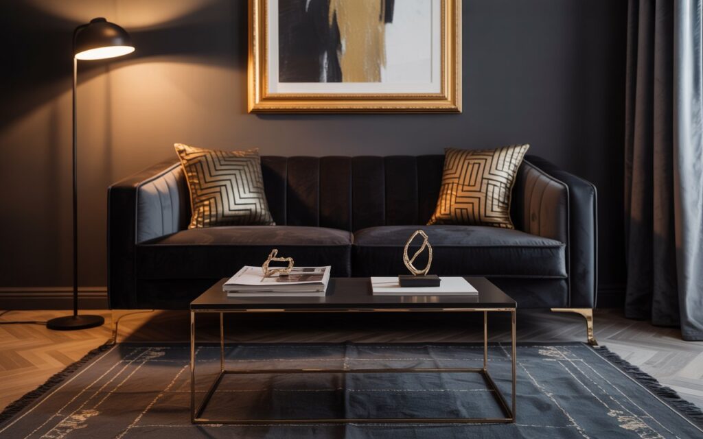 How to Transform a Plain Space into a Luxury Interior with Gold Decor