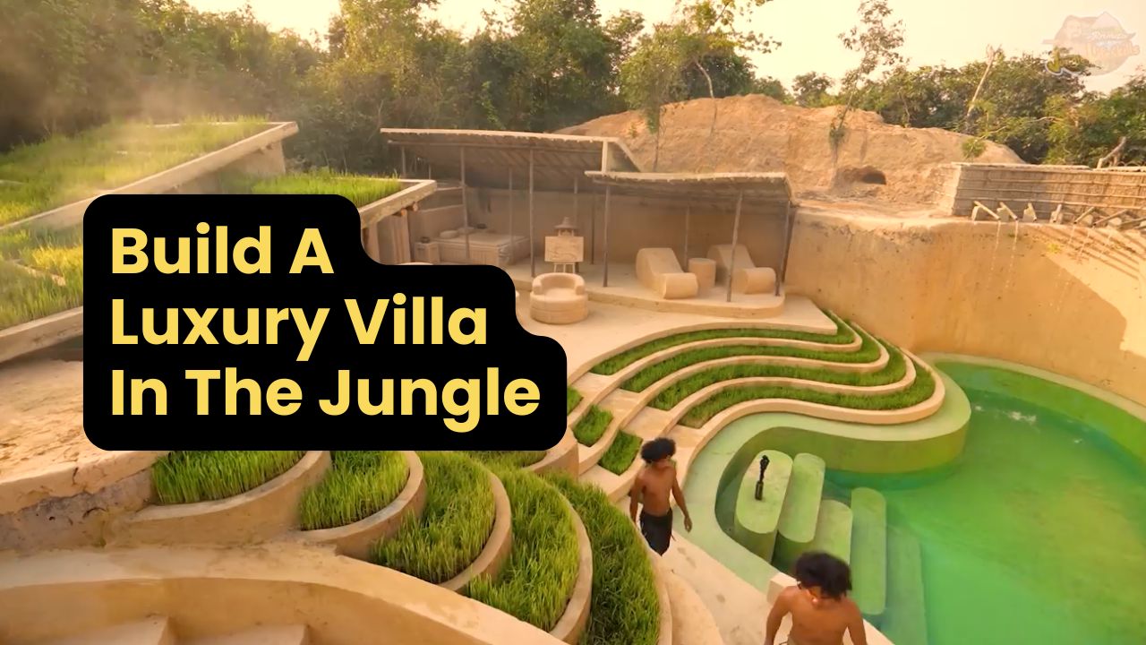 How to build a luxury villa without machines