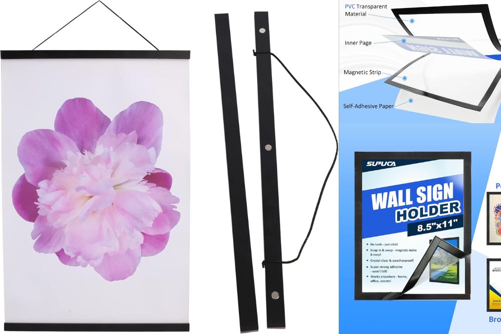 magnetic poster frame