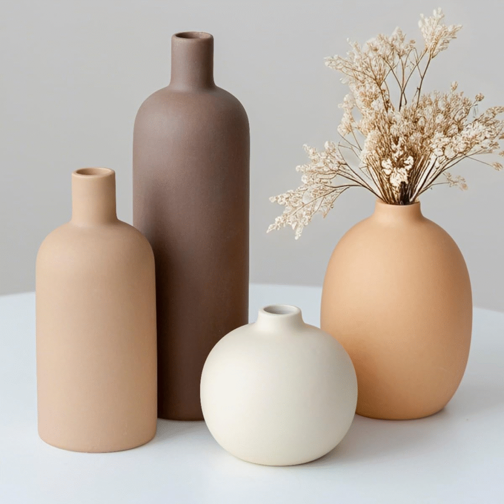 Neutral Toned Vases