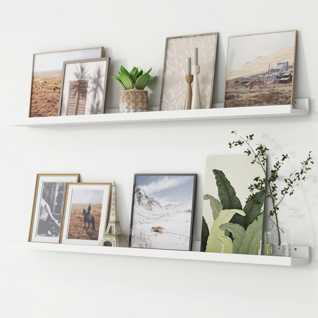 Picture Ledge Floating Shelves