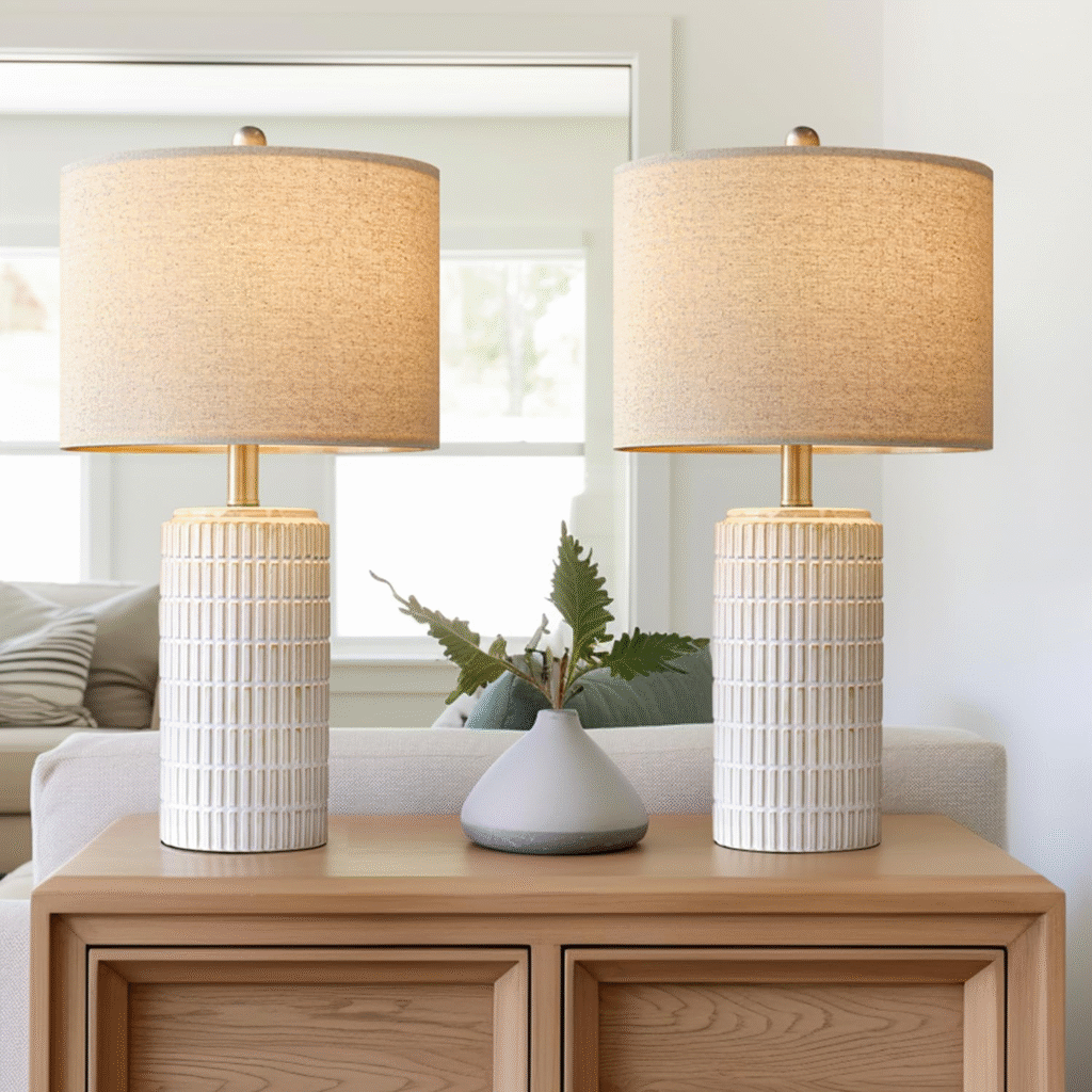 Statement Ceramic Table Lamps