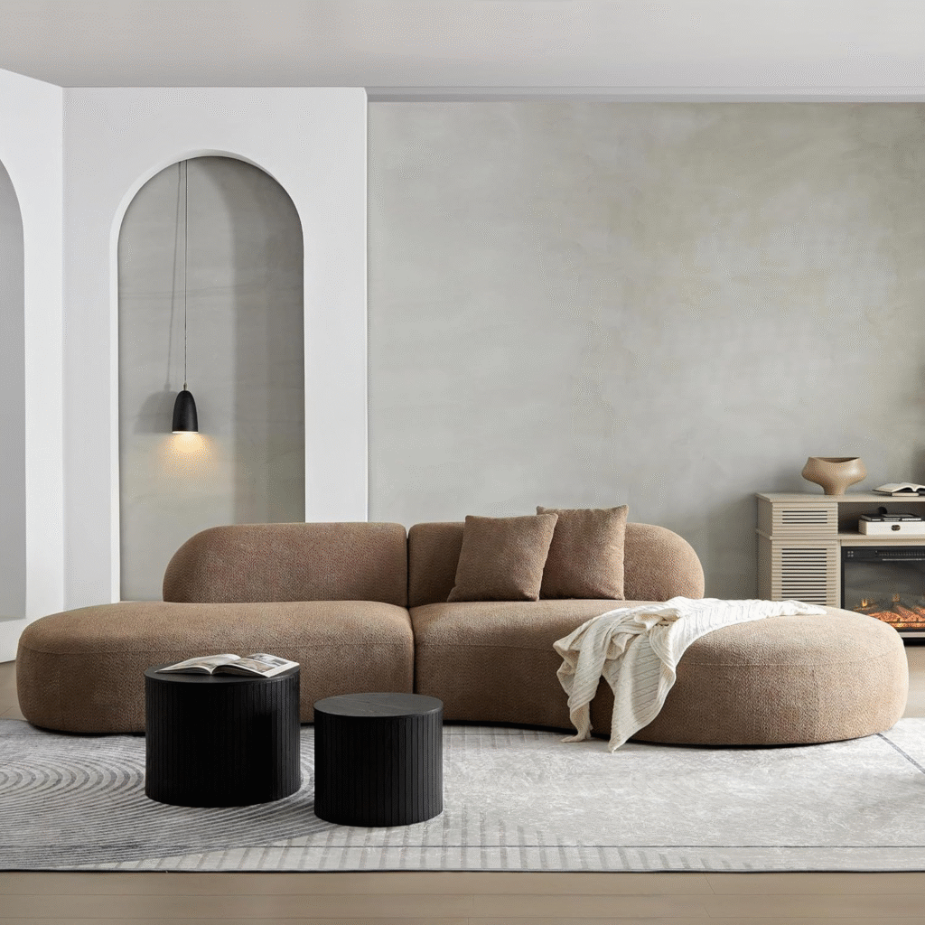Oversized Modular Chaise Sofa