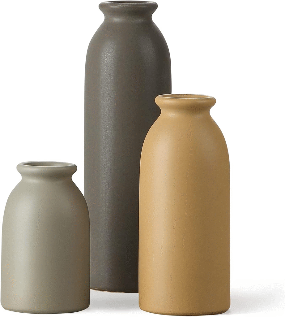 Matte Simple Ceramic Vases