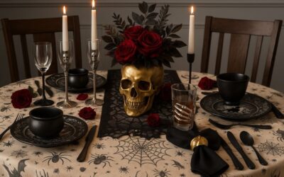 10 Spooky Halloween Party Dining Table Setup Ideas