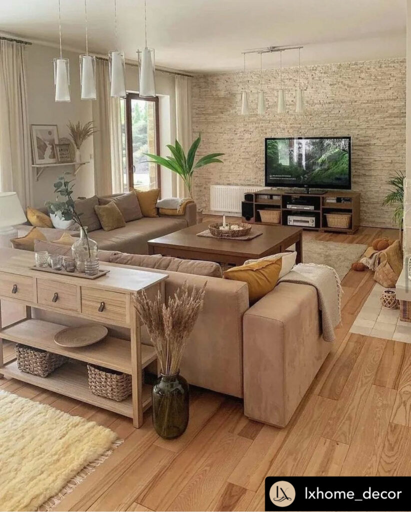 The Corner Conversation Living Room Layout