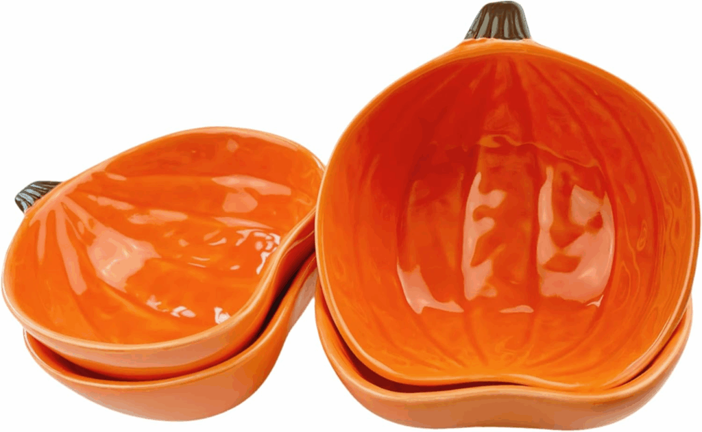 Tiny Indulgence Pumpkin Ramekins Baking Set