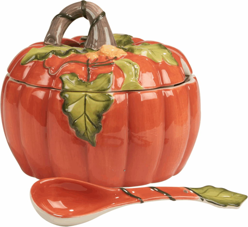 Centrepiece Beauty Pumpkin Soup Tureen