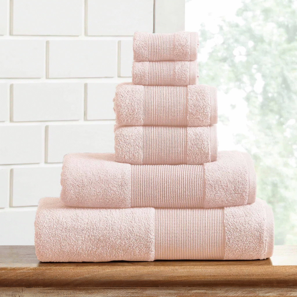 Modern Threads Air Cloud 6-Piece Cotton Towel Set (80% Off)
