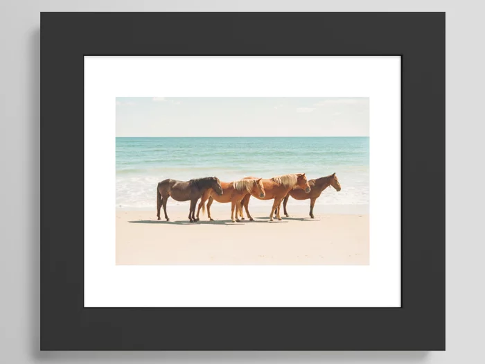 Summer Beach Horses