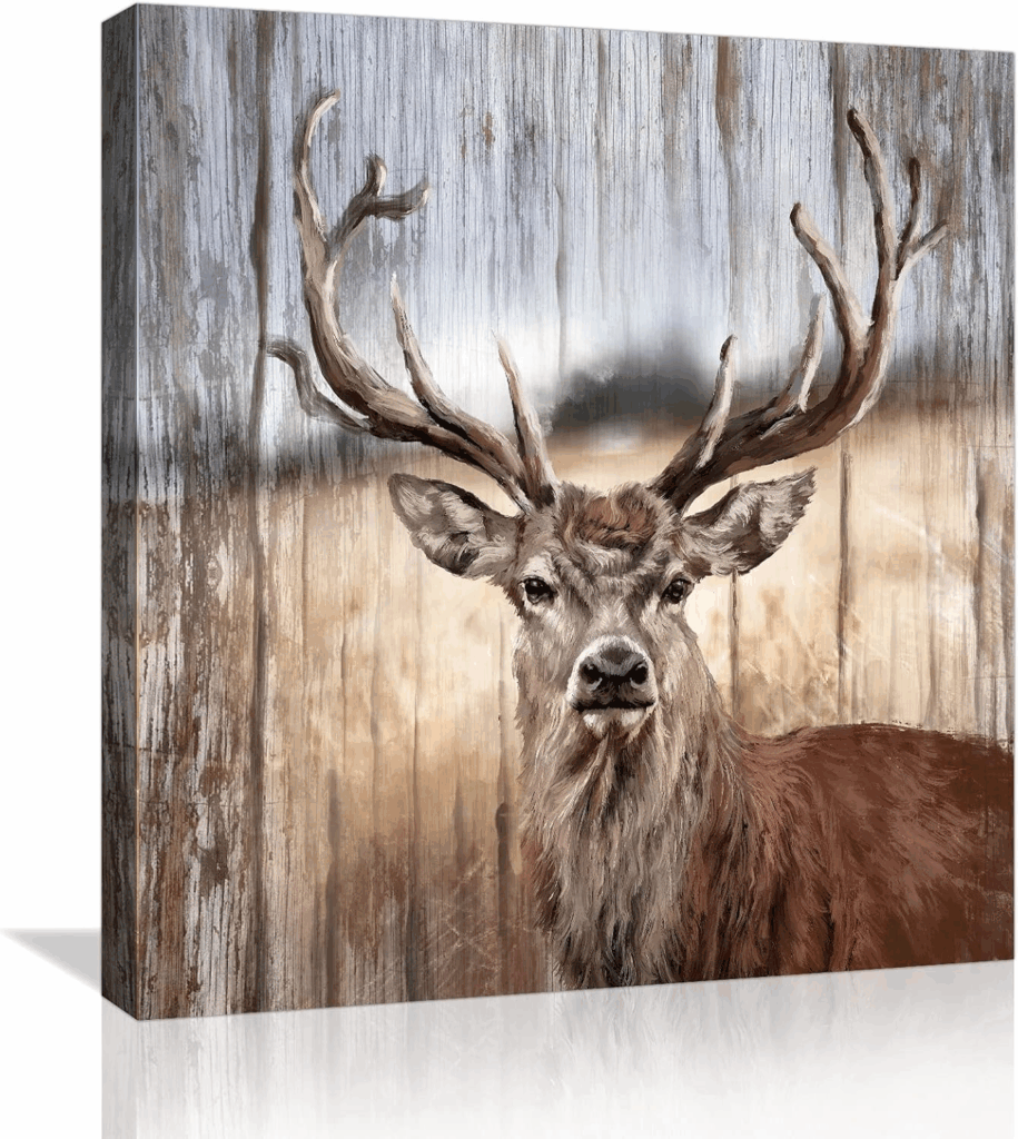 Autumn Elk Canvas