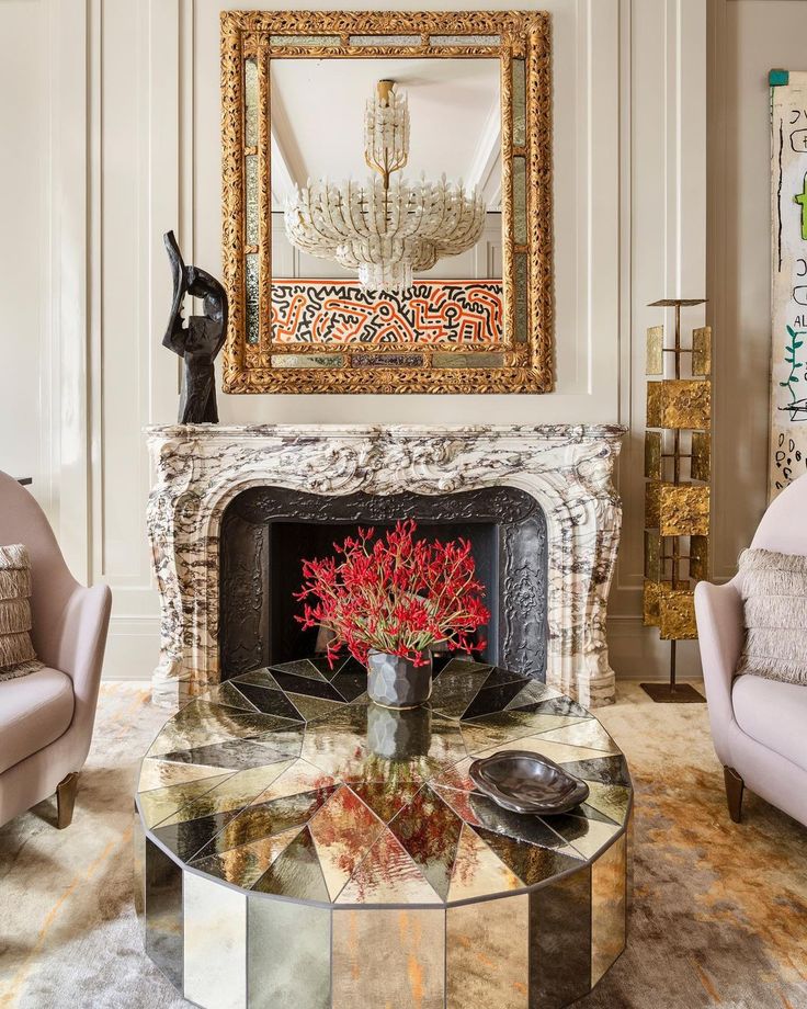 Ornate and Contemporary Combination by Julie Hillman