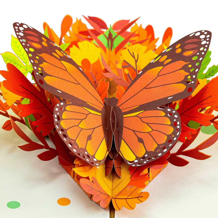 Fall Butterfly Pop-Up Card