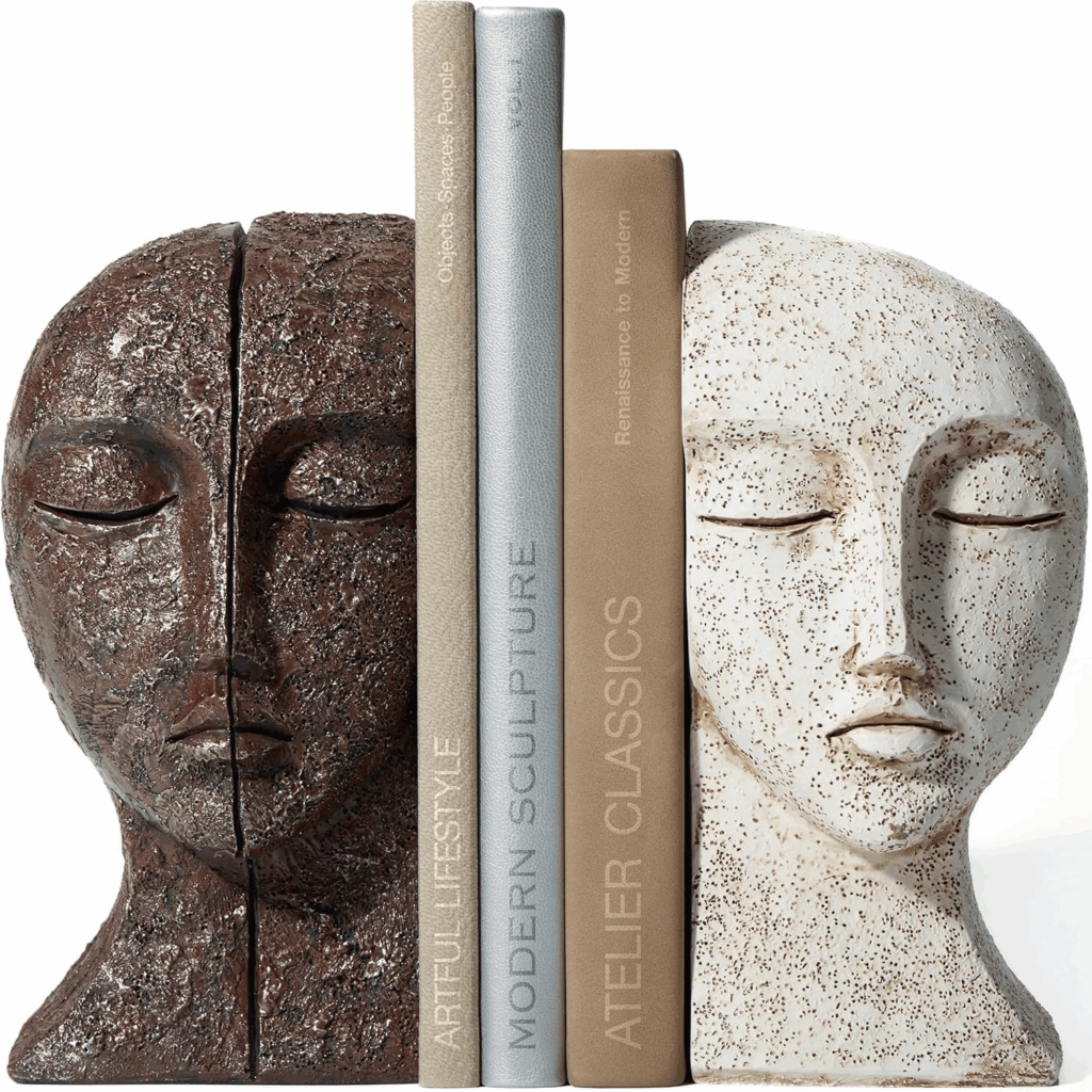 Heavy-Duty Decorative Bookends