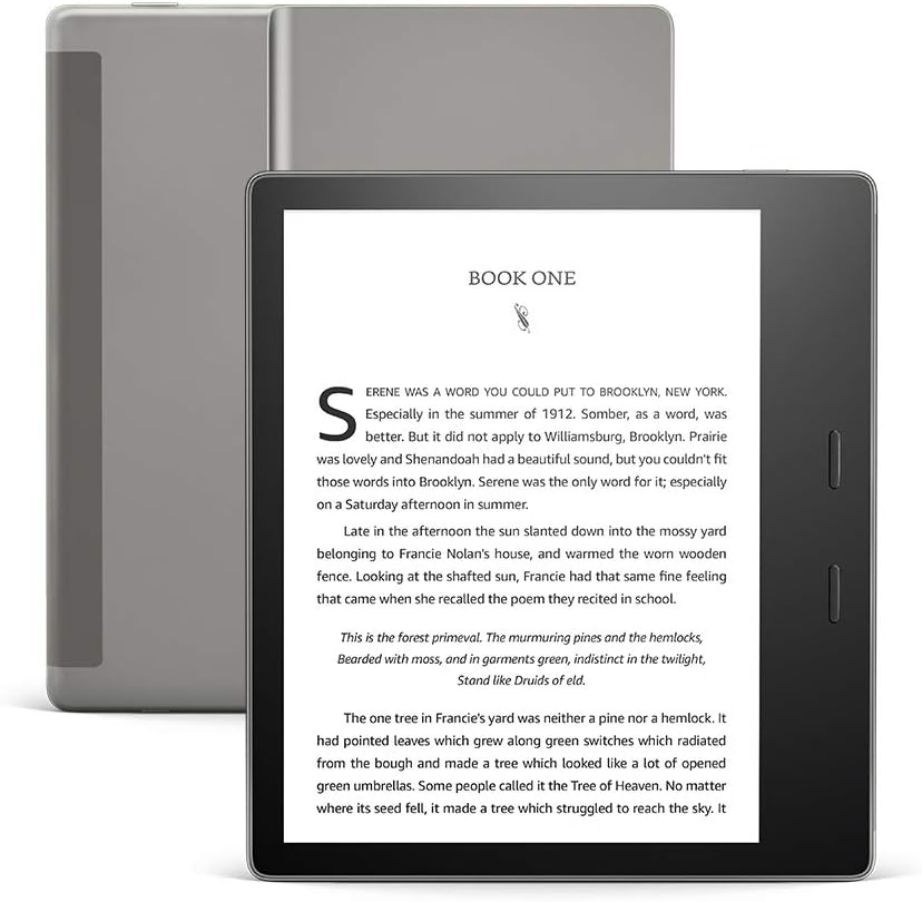 Kindle Oasis with Adjustable Warm Light