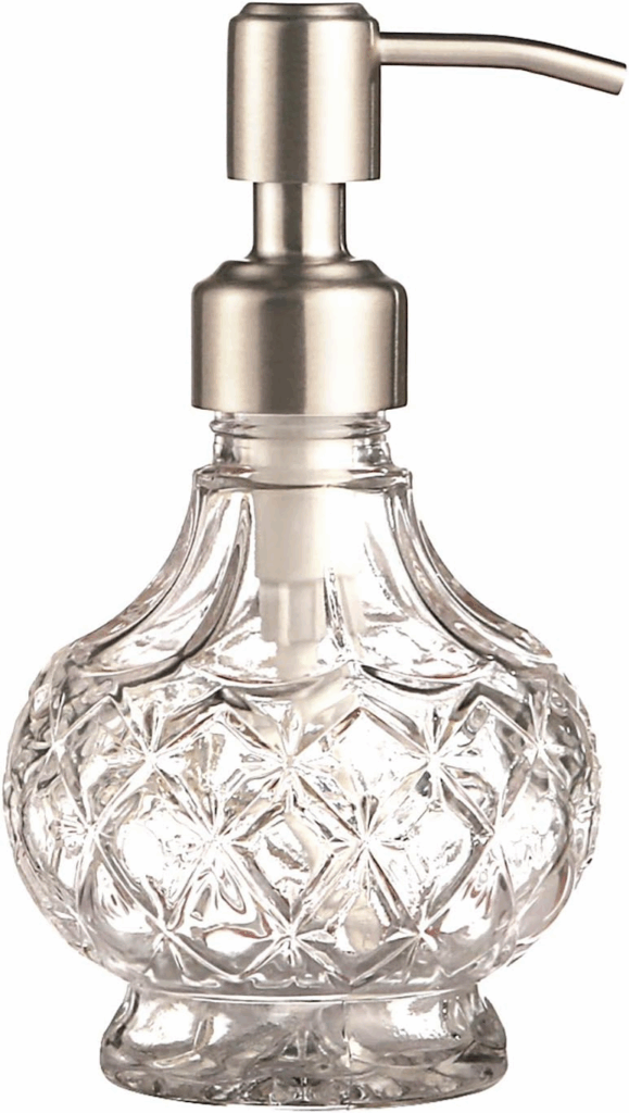 Vintage Crystal Design Bottle