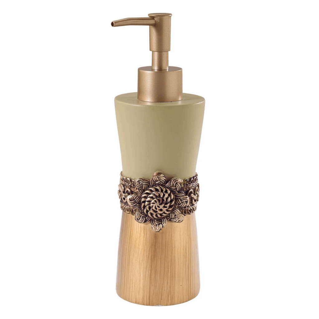Braided Medallion Lotion Dispenser