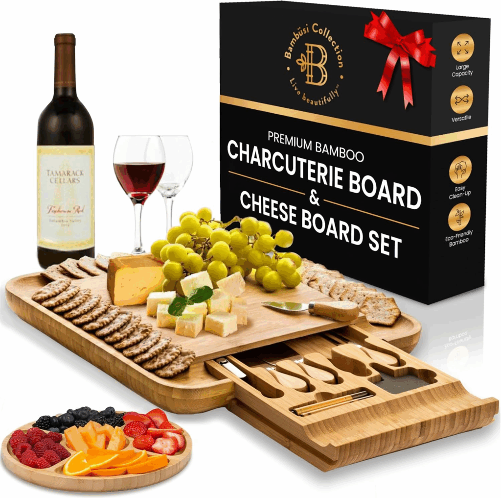 Royal Craft Wood Bamboo Charcuterie Board