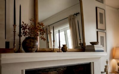 Style a Fireplace Mantel Like a Designer, Season by Season