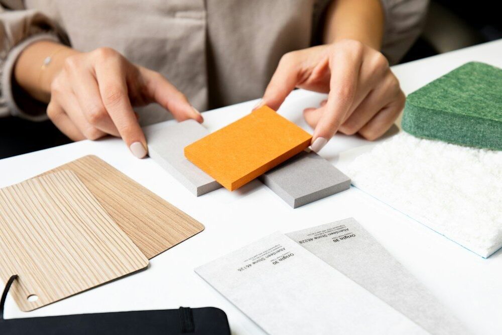 a person making a puzzle