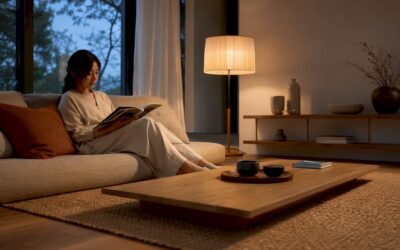 14 to 17 Inches and 2700K Light: A Measured Japandi Living Room